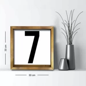 Image of 3030AHS-0110a Multicolor Decorative Framed MDF Painting