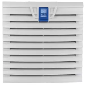 Image of Rittal Filter Fan204 x 204mm Face Dimensions, 100m/h, AC Operation, 230 V ac, IP54