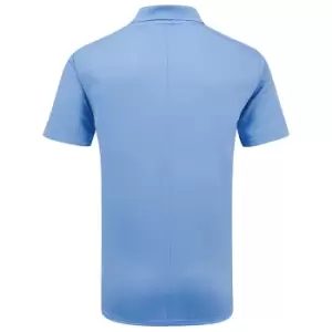 Image of Nike Mens Solid Victory Polo Shirt (S) (Blue)