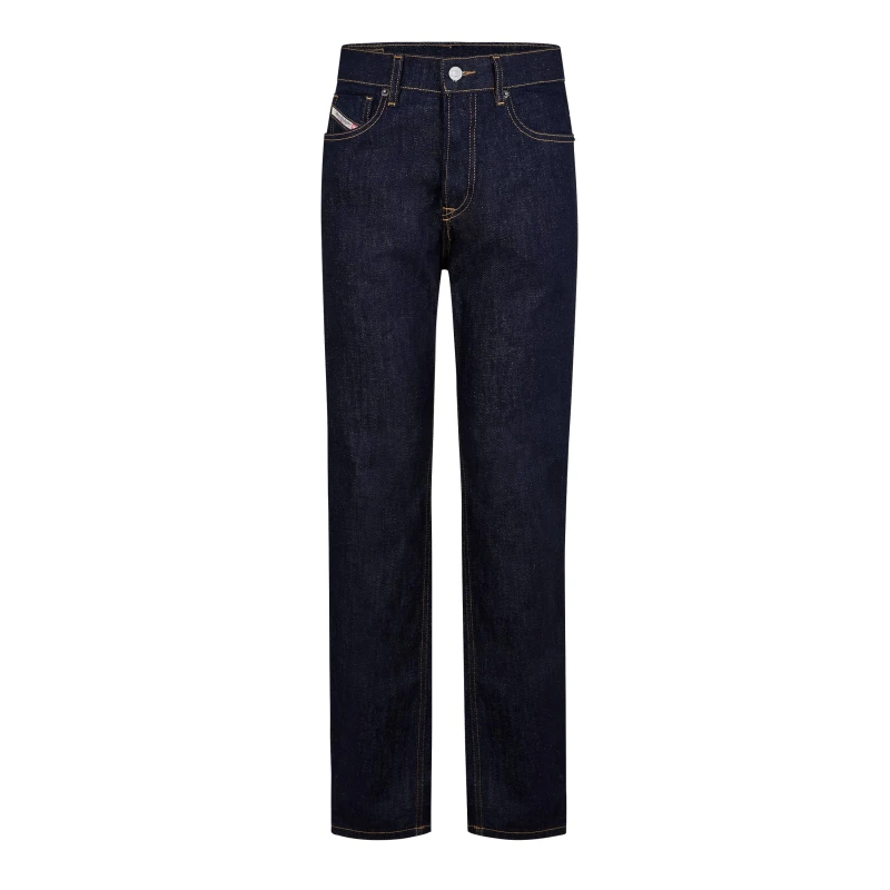 Image of Diesel Mens 2005 D Fining Straight Leg Jeans Blue Denim male 26W R