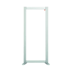 Image of Nobo Acrylic Modular Desk Divider 400 x 1000mm Clear KF90376
