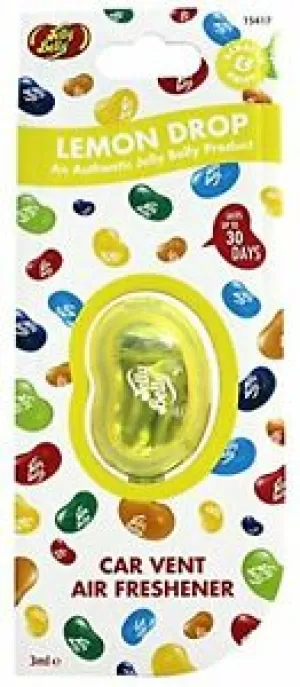 Image of Lemon Drop (Pack Of 6) Jelly Belly Vent Clips