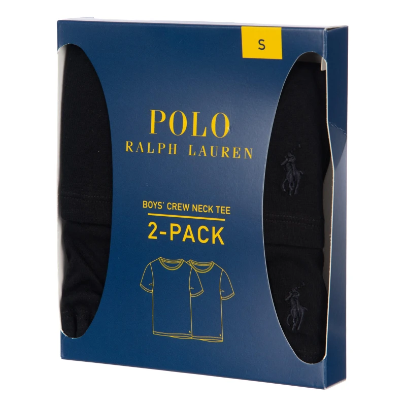 Image of Polo Ralph Lauren Unisex Kids T-Shirt Set Polo Black unisex 9-10 (M)