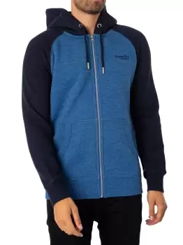 Image of Essential Baseball Zip Hoodie