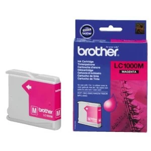 Image of Brother LC1000 Magenta Ink Cartridge