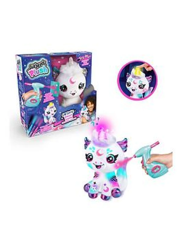 Image of Airbrush Plush Airbrush Light Up Cosmic Cutie Unicorn Plush
