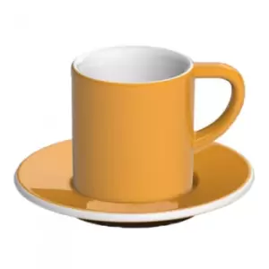 Image of Espresso cup with a saucer Loveramics Bond Yellow, 80 ml