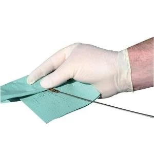 Image of Powder Free Size Large Disposable Latex Gloves White 50 Pairs 98228