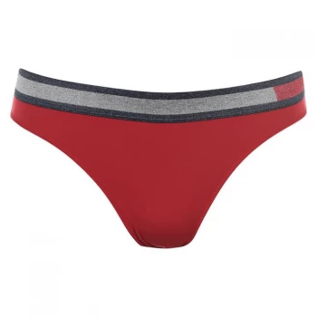 Image of Tommy Bodywear Colour Block Bikini Briefs - Tango Red 611