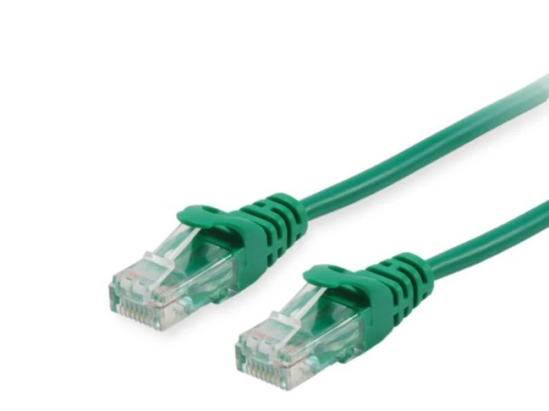 Image of Equip Cat.6 U/UTP Patch Cable. 0.15m. Green