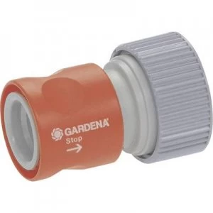 Image of GARDENA 02814-20 Hose tail Hose connector, 19mm (3/4) Ø Water stop