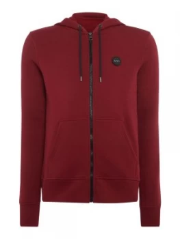 Image of Mens Michael Kors Large Arm Logo Hoody Red