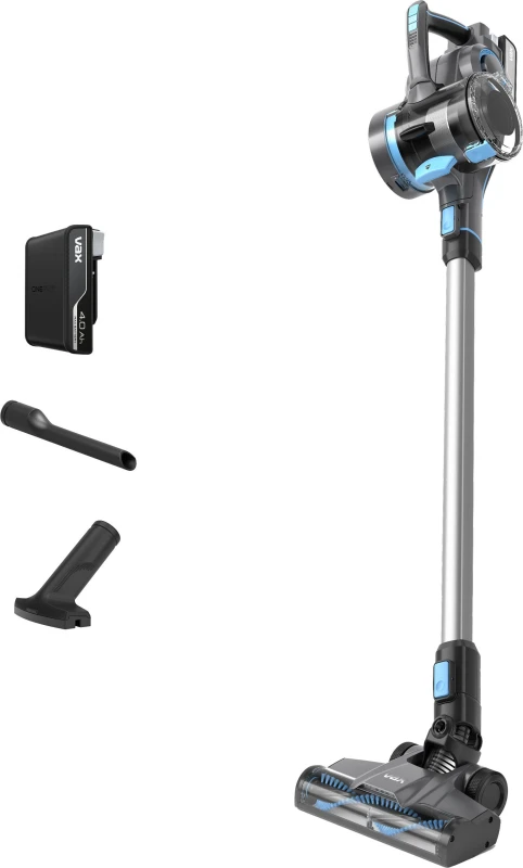 Image of VAX Blade 4 Classic Plus CLSV-B4CA Cordless Vacuum Cleaner - Graphite & Blue,Silver/Grey 5012512180151