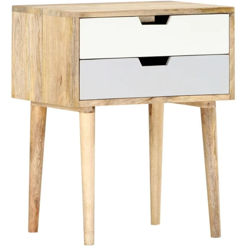 Image of VIDAXL Bedside Cabinet 47x35x59cm Solid Mango Wood Vidaxl 286481