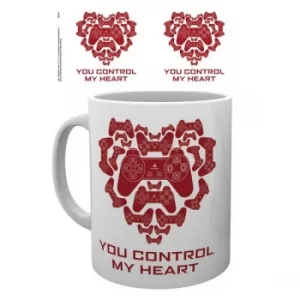 Image of Playstation Heart Control Mug