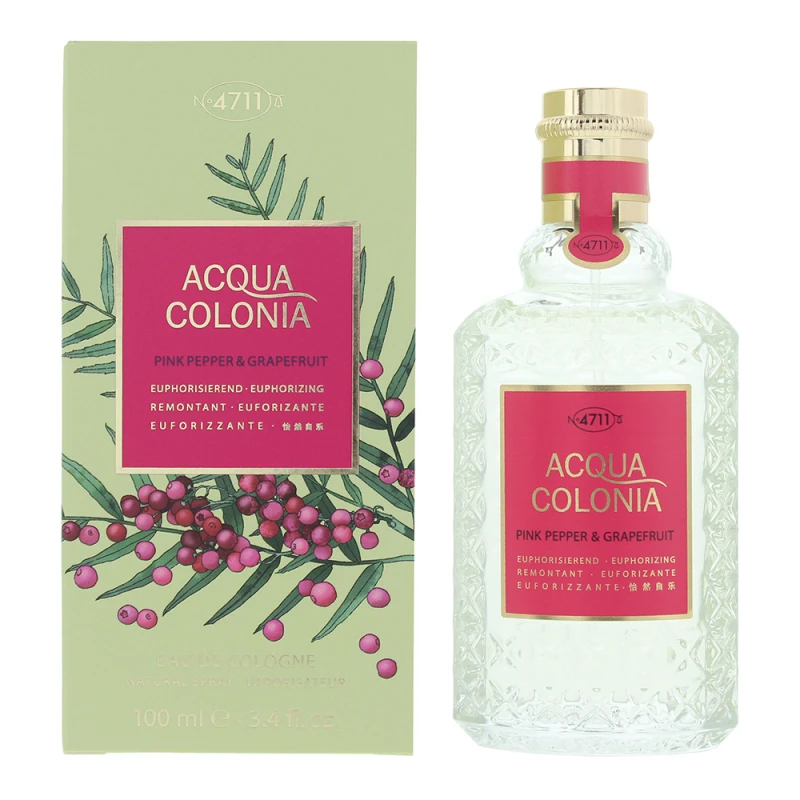 Image of 4711 Acqua Colonia Pink Pepper Grapefruit Eau De Cologne 100ml