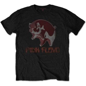 Image of Pink Floyd - Ethnic Pig Mens Medium T-Shirt - Black