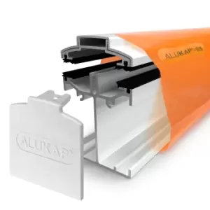 Image of Alukap -SS Low Profile Bar 4.8m White