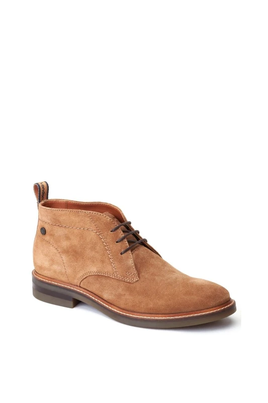 Image of Base London Base London Men Knebworth Chukka Boot in Camel Size: 8 Camel 8 Male 5038538359029
