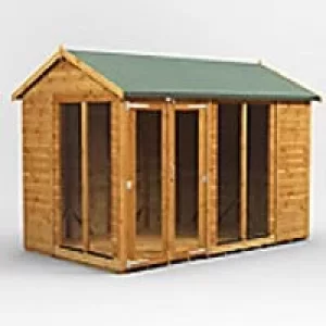 Image of Power Garden Shed 106PASH Golden Brown 10x6