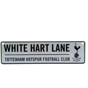 Image of Tottenham Hotspur FC Window Sign (One Size) (White/Black/Navy) - White/Black/Navy