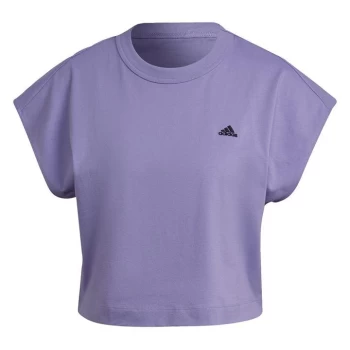 Image of adidas Summer T-Shirt Womens - Purple