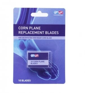 Image of Ever Ready Corn Plane Replacement Blades 10 Razors