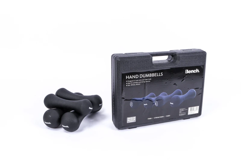 Image of Bench Bench 3kg & 5kg Hand Dumbbell Set in Black One Size Unisex 5055201333643