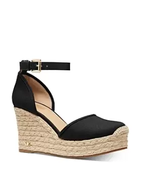 Image of Michael Kors Womens Kendrick Wedge Espadrilles