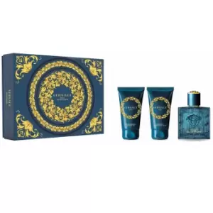 Image of Versace Eros Eau de Toilette 50ml Set 3 Pieces