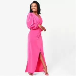 Image of Biba Julien Macdonald Wrap Dress - Green