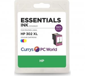 Image of Essentials HP 302XL Tri Colour Ink Cartridge