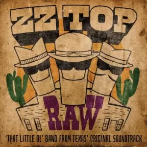 Image of ZZ Top RAW (That little ol' Band from Texas' original Soundtrack) CD multicolor