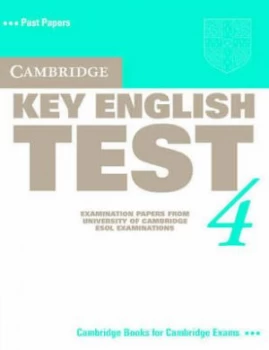 Image of Cambridge Key English Test 4 by University of Cambridge Book