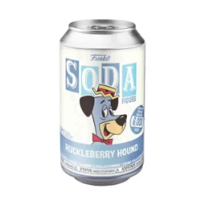 Image of Hanna Barbara Huckleberry Hound Vinyl Soda Figure in Collector Can