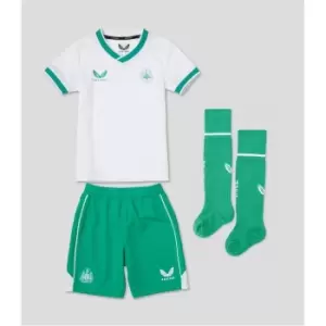 Image of Castore Newcastle United FC Alternate Minikit 2022/2023 Infant Boys - White