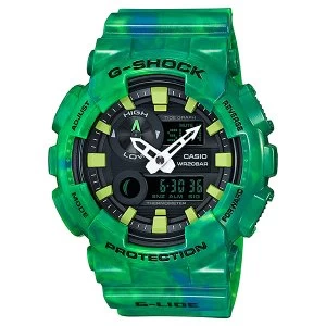 Image of Casio G-SHOCK G-LIDE 200M Water Resistance Analog-Digital Watch GAX-100MB-3A - Green