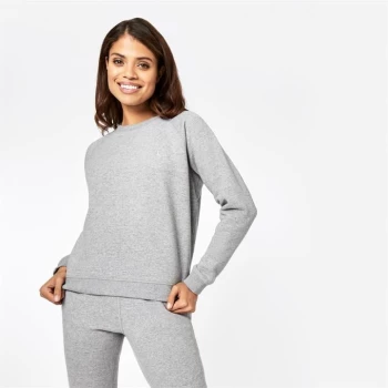 Image of Jack Wills Astbury Pheasant Logo Crew Neck Sweatshirt - Grey Marl