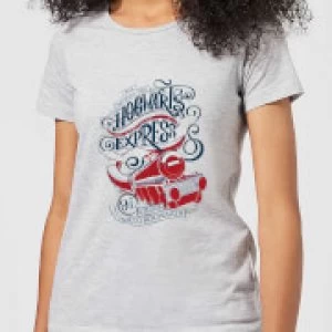 Image of Harry Potter Hogwarts Express Womens T-Shirt - Grey - M