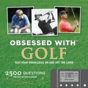 Image of obsessed with golf test your knowledge on and off the links shedloski dave