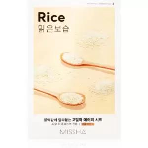 Image of Missha Airy Fit Sheet Mask 19g - Rice