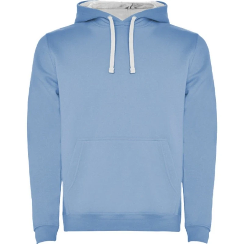 Image of ROLY ROLY Men Urban Hoodie in Mid Blue Size: X-Small Mid Blue XS Male 5063527414182