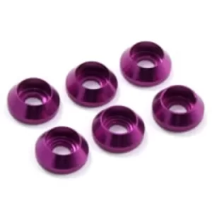 Image of Fastrax M3 Cap Washer Purple (6)
