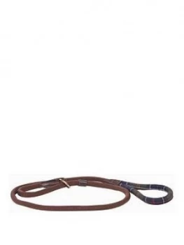 Image of Barbour Tartan Trimmed Slip Lead