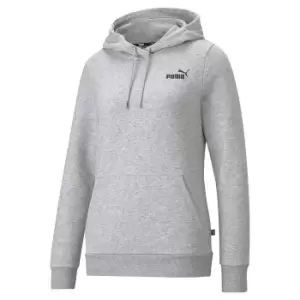 Image of Puma Womens ESS Small Logo Hoodie (XSmall, Grey)