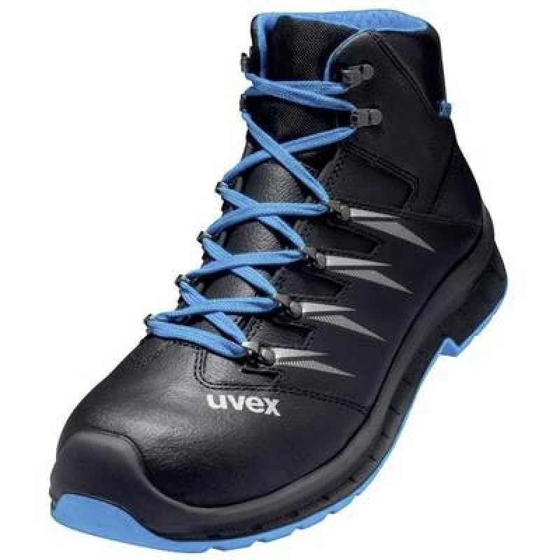 Image of Uvex uvex 2 trend 6935243 Safety work boots S3 Shoe size (EU): 43 Blue-black 1 Pair 6935243