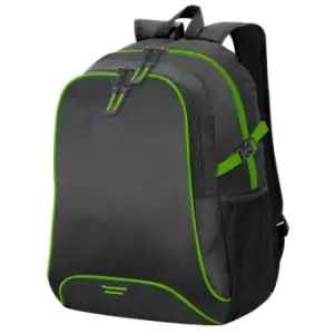 Image of Shugon Osaka Basic Backpack / Rucksack Bag (30 Litre) (Pack of 2) (One Size) (Black/Green)