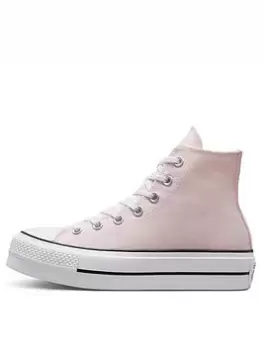 Image of Converse Chuck Taylor All Star Lift, Decade Pink/White/Black, size: 7, Female, Trainers, A05135C