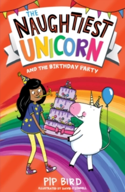 Image of Pip Bird The Naughtiest Unicorn and the Birthday Party Book Multi unisex