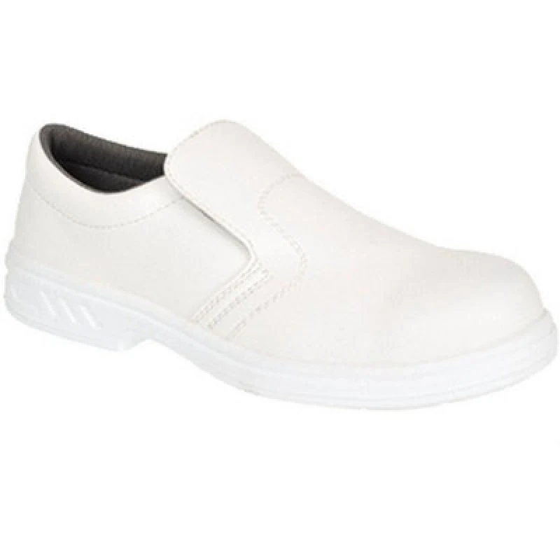 Image of Portwest Occupational Slip On Shoes FW58WHR41 Colour: White
